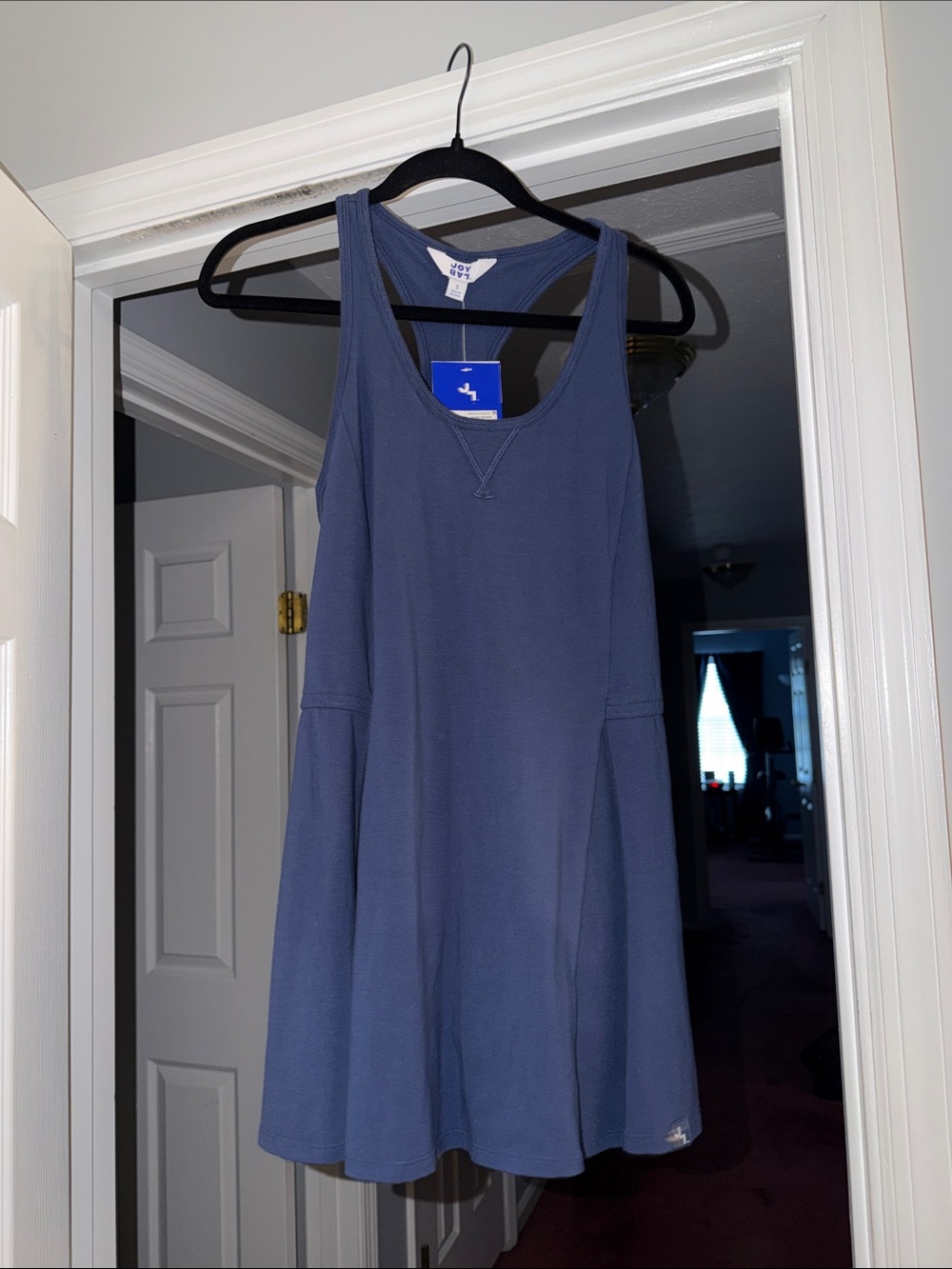 JoyLab Navy Racerback A-Line romper/dress